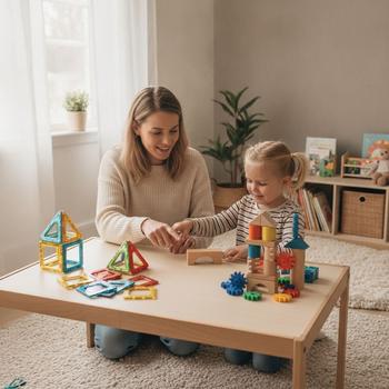 Magnetiska leksaker eller byggleksaker – tydliga skillnader