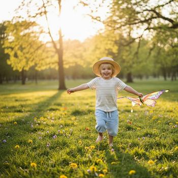 Barnkläder för vår och sommar: storlek och material