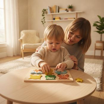 Pussel för barn som tränar fokus och tålamod