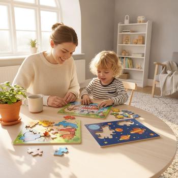 Pussel för barn: nivå, tema och svårighetsgrad