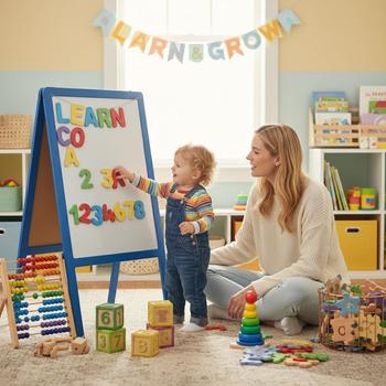 Bokstäver och siffror: lekfull start med aritmetik