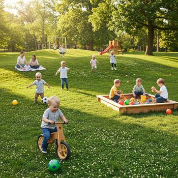 Bästa utomhusleksaker för barn: guide 0–8 år