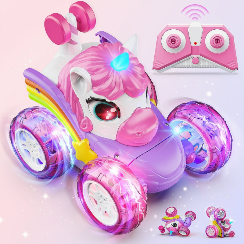 GlowRide – Färgglad och aktiv – Unicorn RC-bil