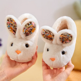 BunnyToes – Mjuka & varma – plyschiga kanintofflor