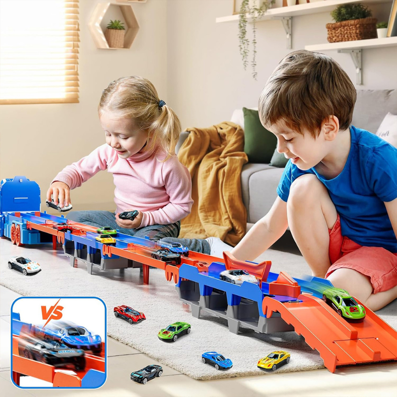 JurassicTruck™ – Cool & rolig – hopfällbar dinosaurietransportvagn