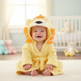 CozyNest – Mjuk och absorberande – Badrock med djurmotiv