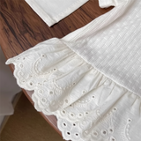 Polo Premium – Mjukt & sött – T-shirt med spetskant