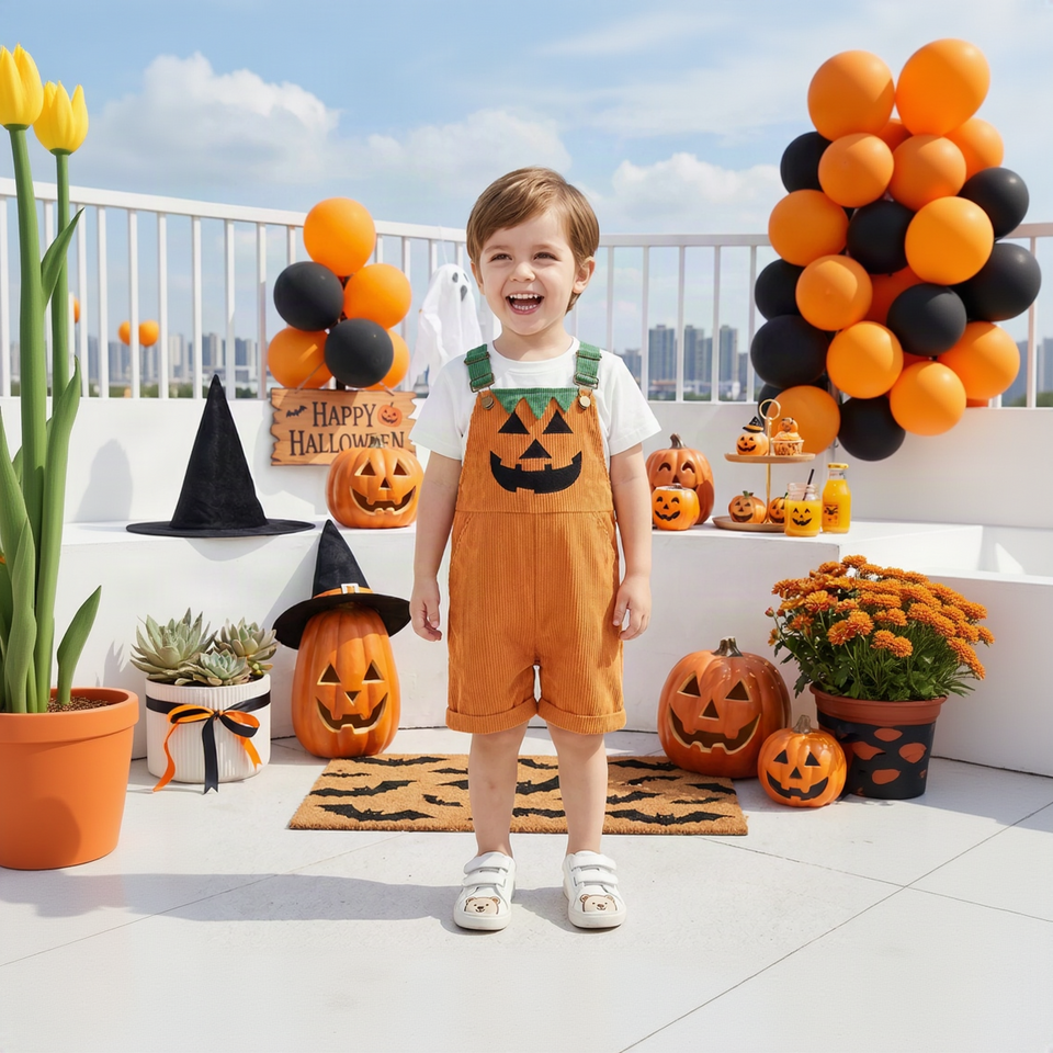 SpookyBaby – Lekfullt & festligt – Halloween-overalls