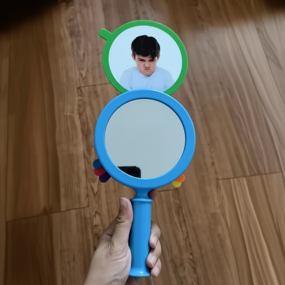MirrorFun – Lärorikt & interaktivt – Spegel med ansiktsuttryck