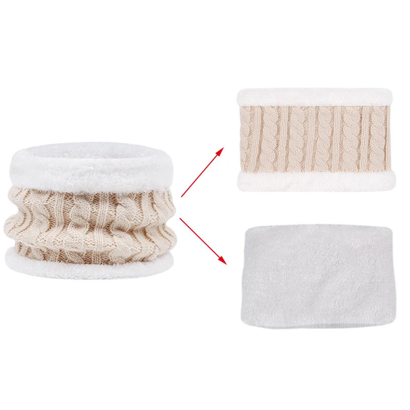 CozyPom – Varm & Mjuk - Vinterset med Mössa, Halsduk och Handskar