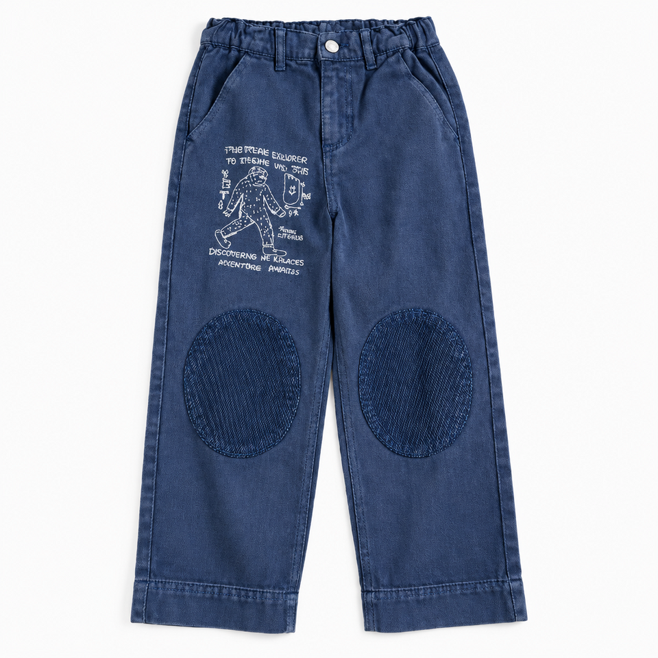 TrendStyle – Trendiga och bekväma – Joggingbyxor för barn i denimstil