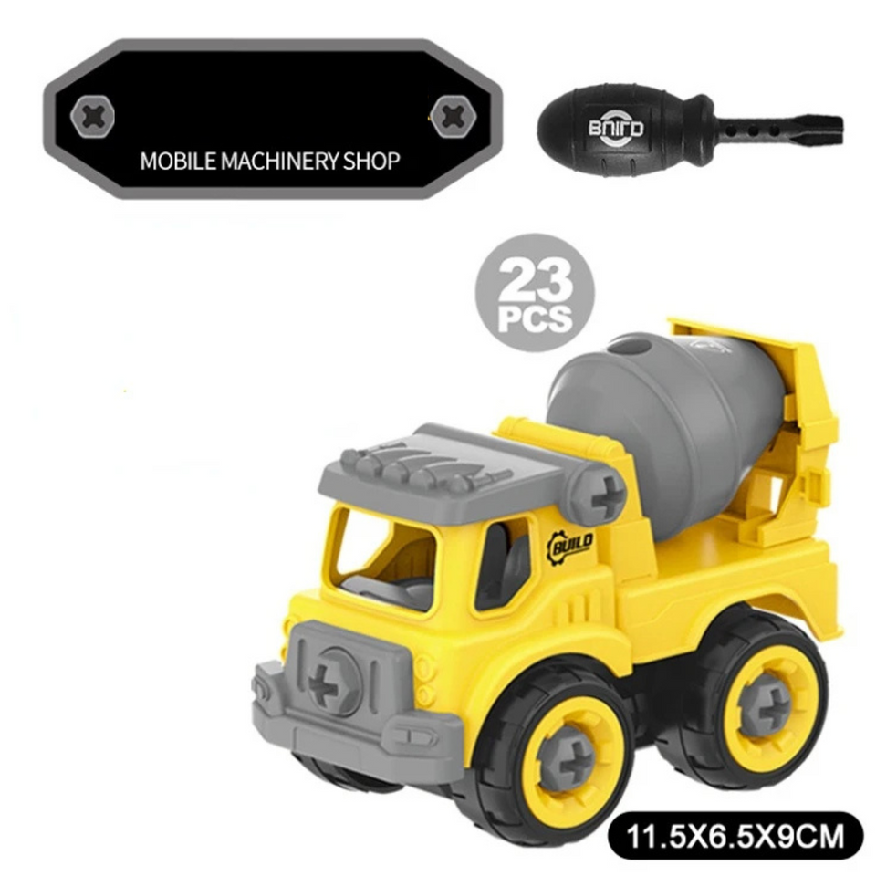 Construction Trucks™ - Teknik och fantasi med byggfordon - DIY-byggfordon