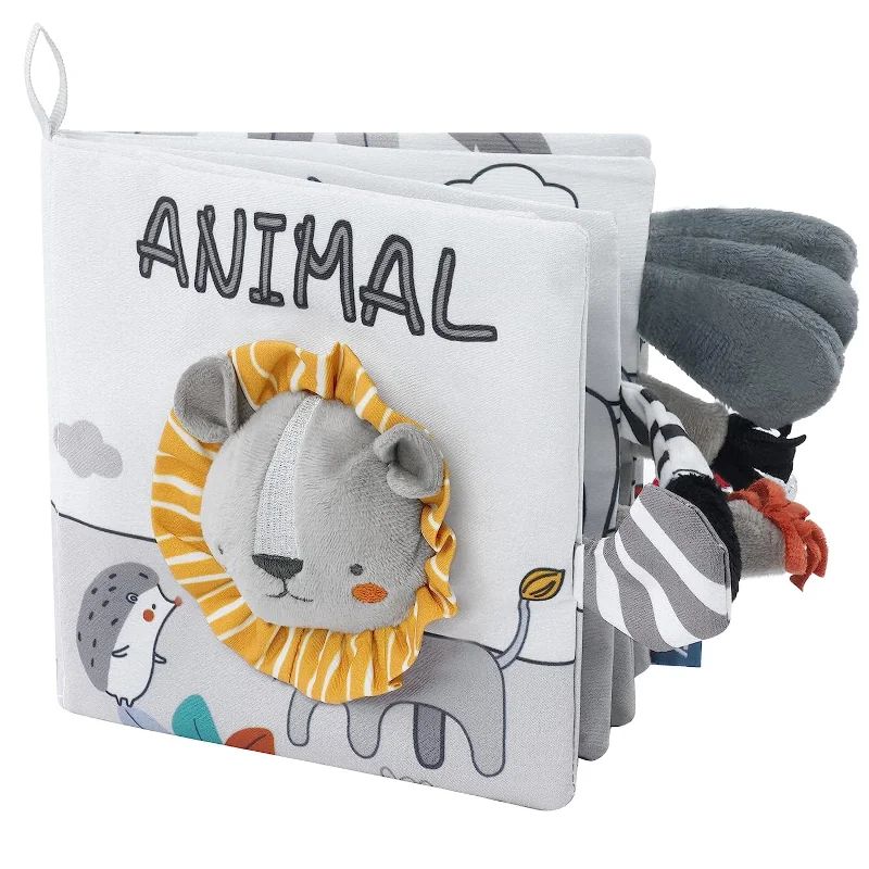 Soft Sensory Book – Känn & Upptäck - Babyhäfte