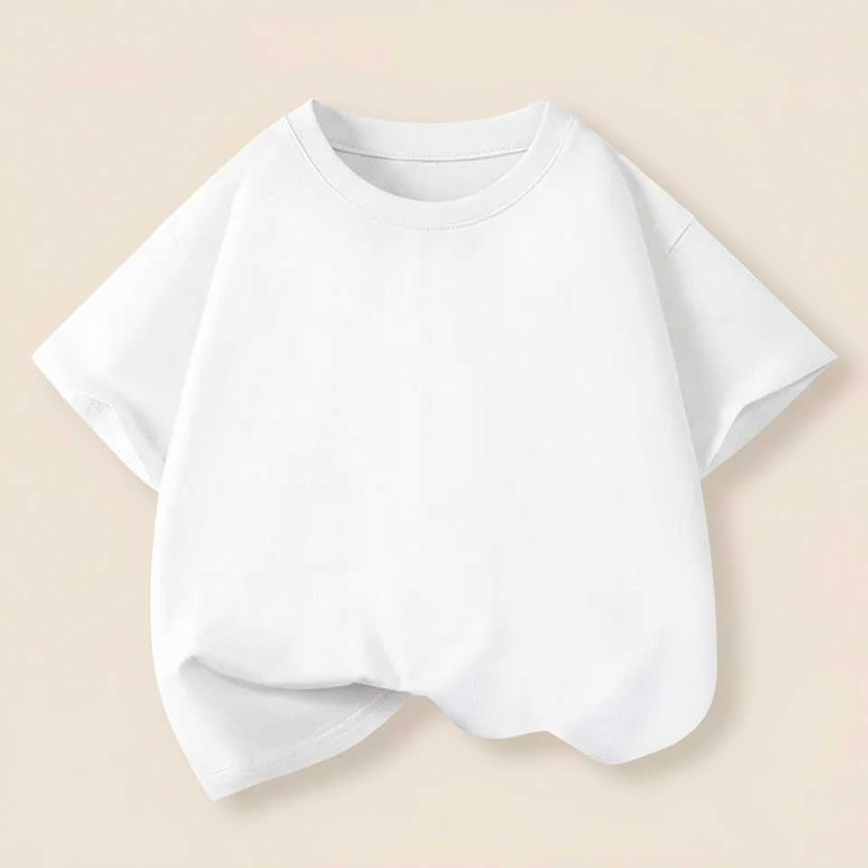 SimpleWear – Casual & Mjuk – Relax Fit T-shirt med rund hals