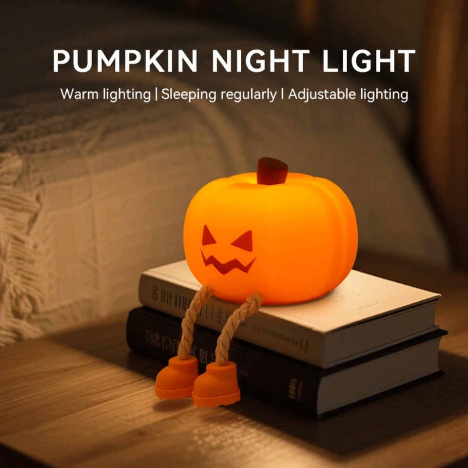SpookyLamp – Gulligt & stämningsfullt – Halloween-nattlampa