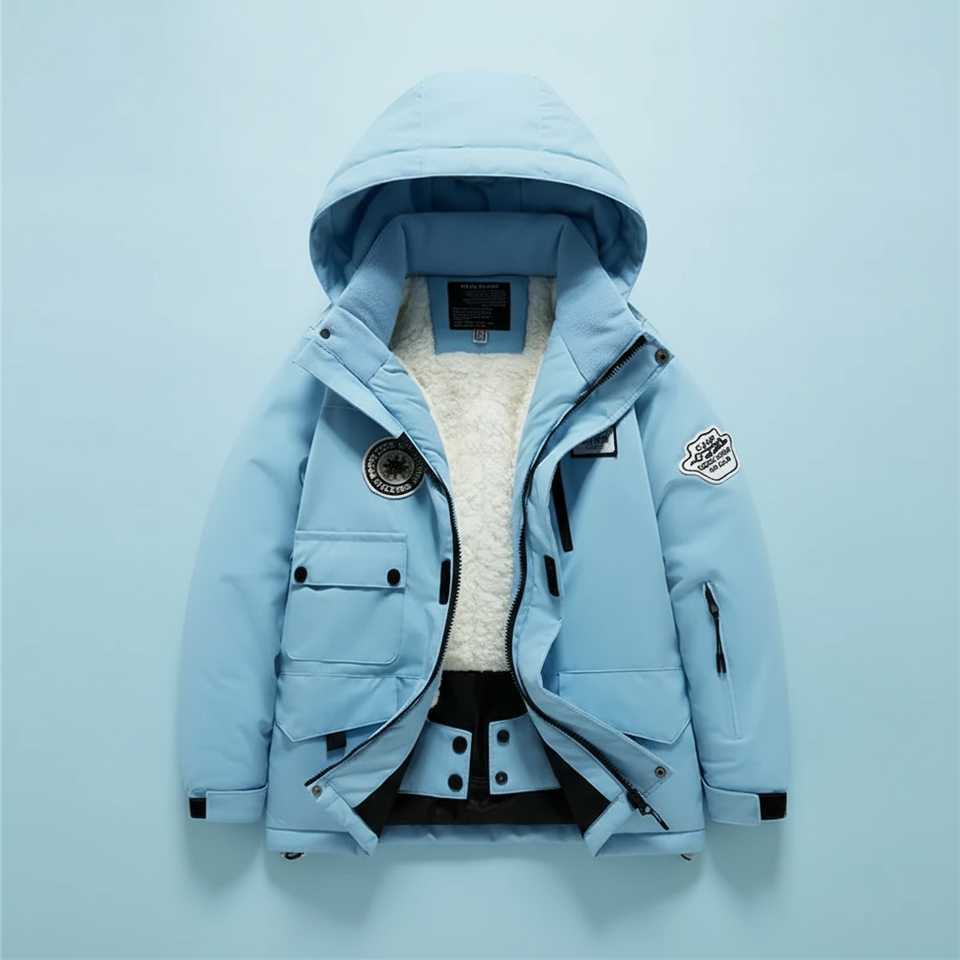 GlacierFit – Andningsbar & skyddande Vattentät – Skidoverall med fleecefoder