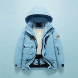 GlacierFit – Andningsbar & skyddande Vattentät – Skidoverall med fleecefoder