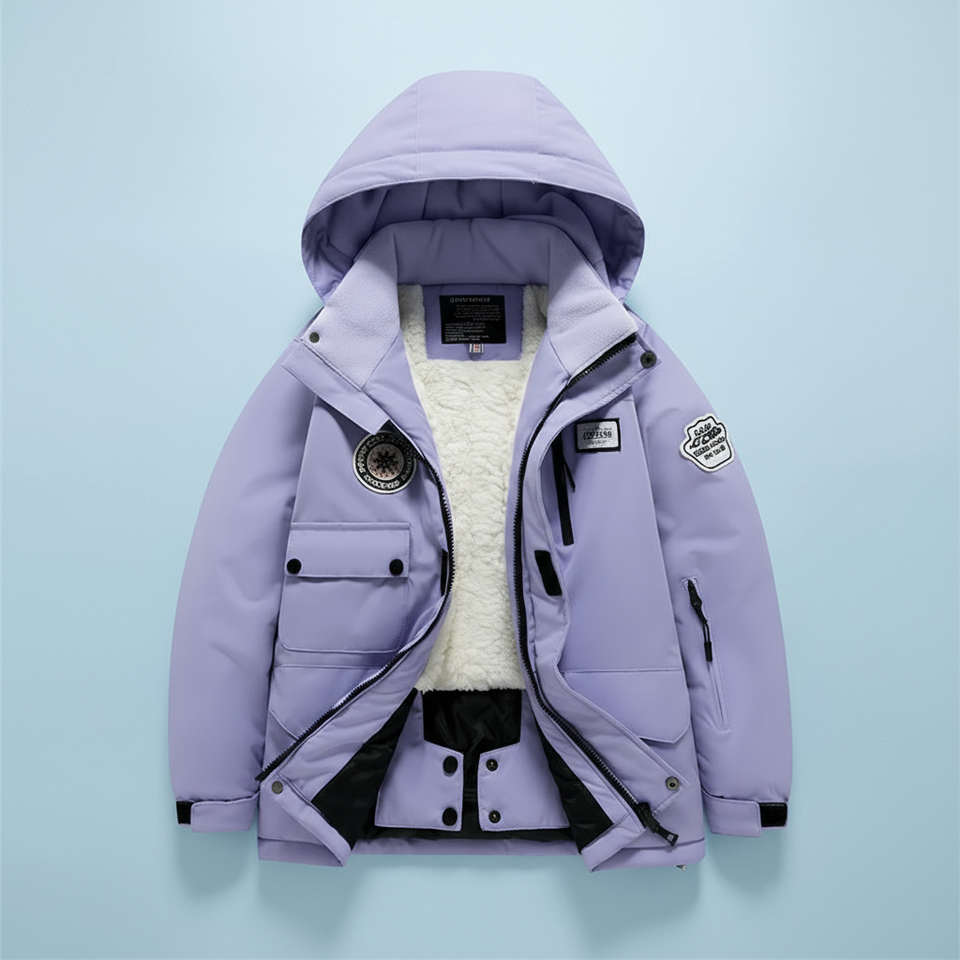 GlacierFit – Andningsbar & skyddande Vattentät – Skidoverall med fleecefoder