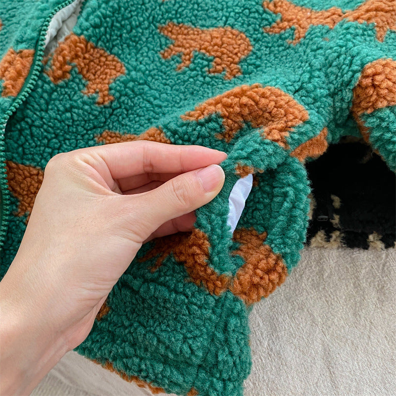 Mini Fashion™  – Extra mjuk och varm – Bären fleeceväst