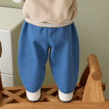LittlePatch – Mjuka och bekväma – barnbyxor med broderade detaljer