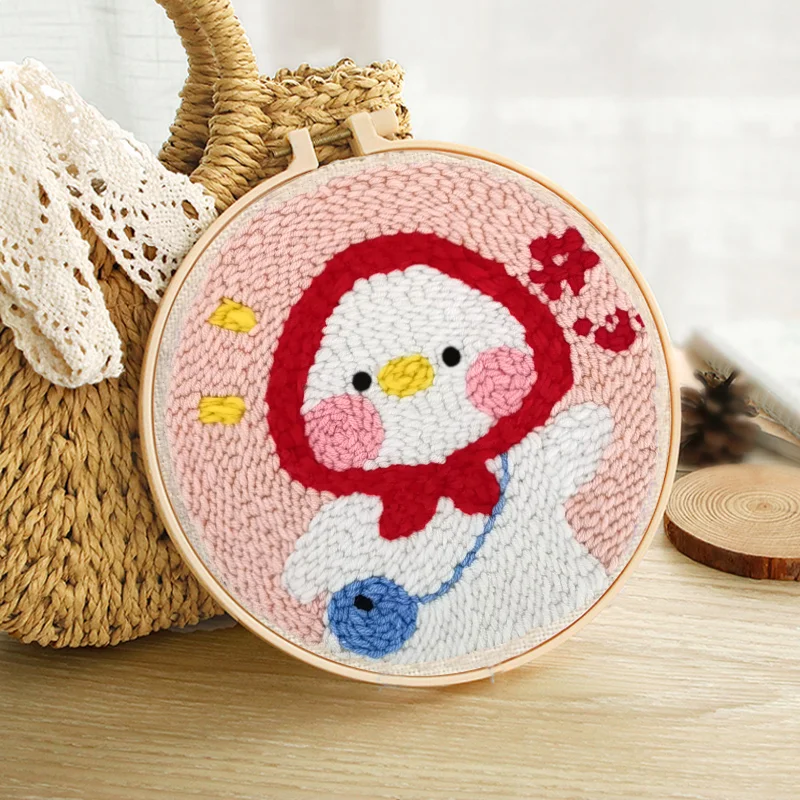 SoftLoop – Mjukt & kreativt – DIY Punch Needle Hemdekorationsset