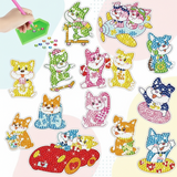 GemArt – Skuggiga & glänsande – Diamantmålningsklistermärken