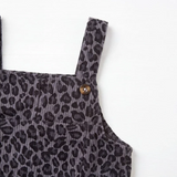 LeopardChic – Trendiga & bekväma – Jenters överallsbyxor med leopardmönster