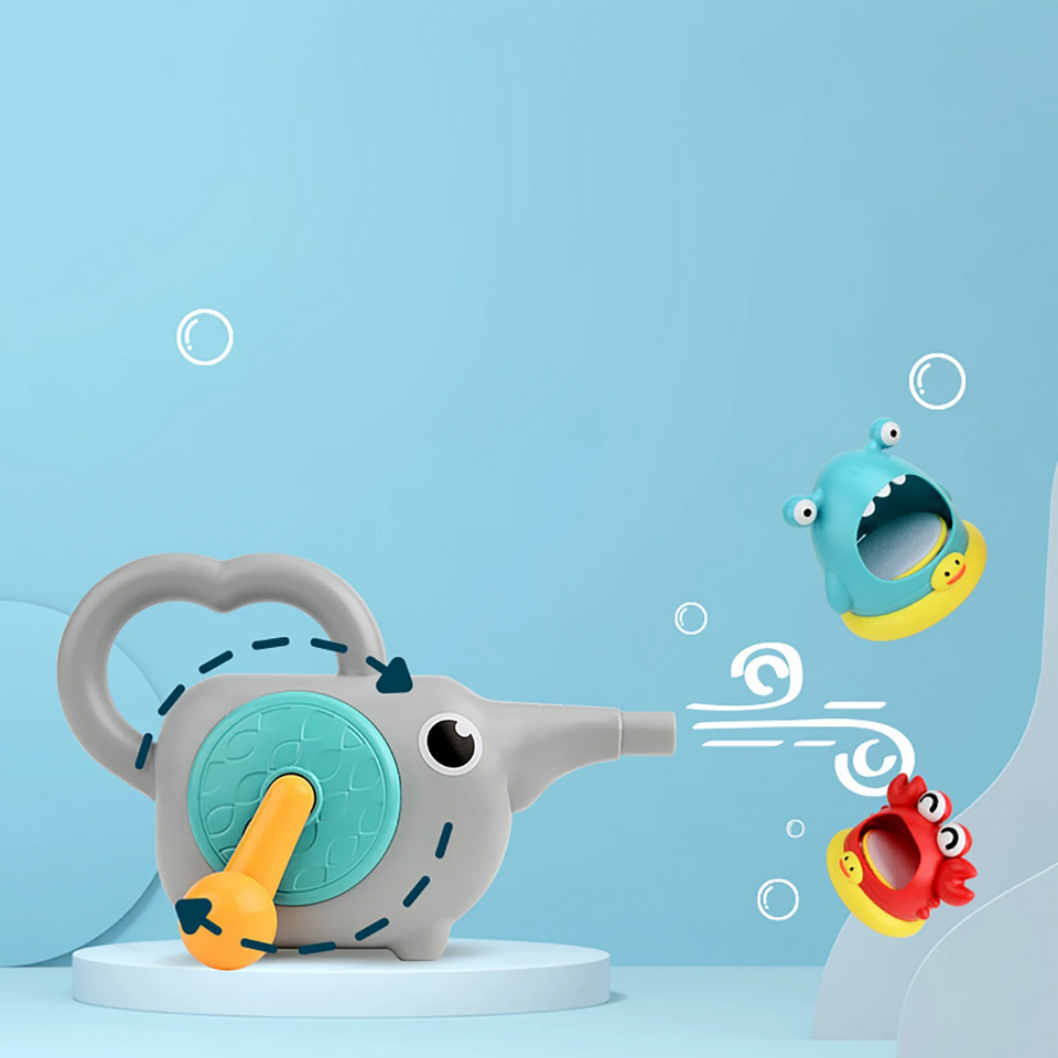 BubblePlay – Lärorikt & roligt – Krab Bubbel-badleksak