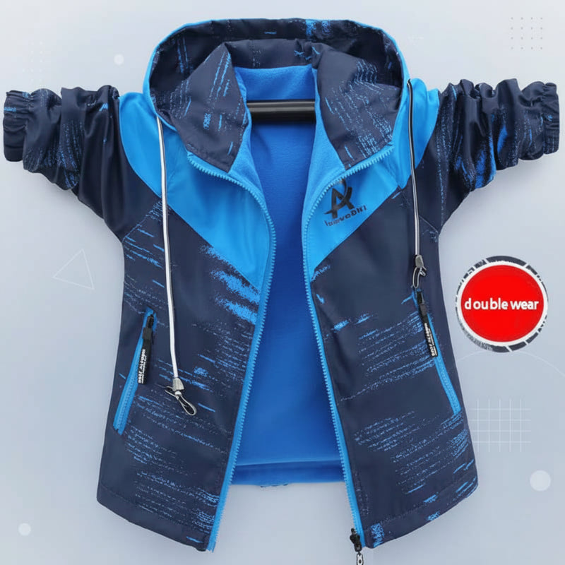 Reversible Kids Jacket – Vattentät och vindtät – Lätt jacka