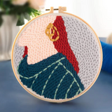 SoftLoop – Mjukt & kreativt – DIY Punch Needle Hemdekorationsset