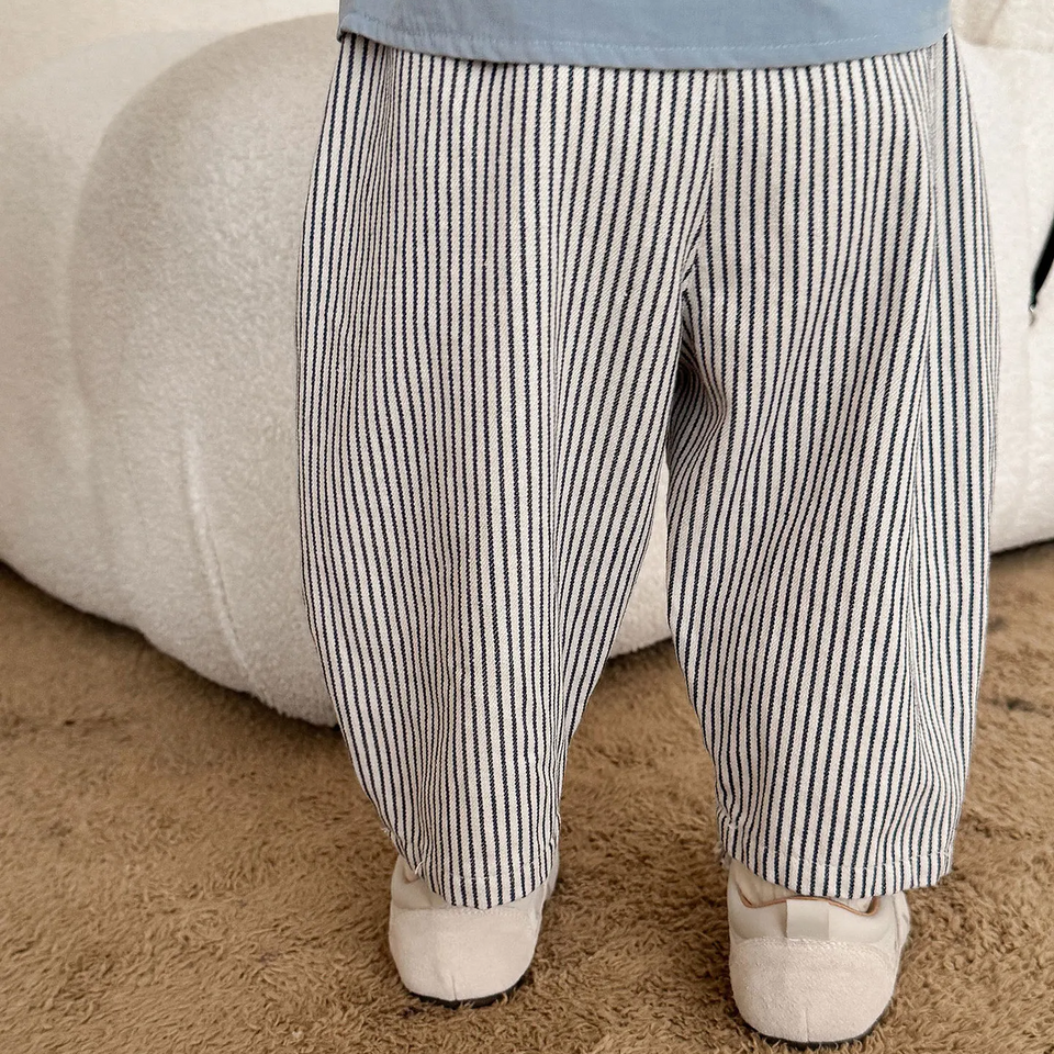 LittlePatch – Mjuka och bekväma – barnbyxor med broderade detaljer