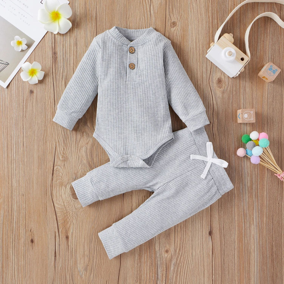 Mini Fashion™ – Bekvämt klänningsset för baby