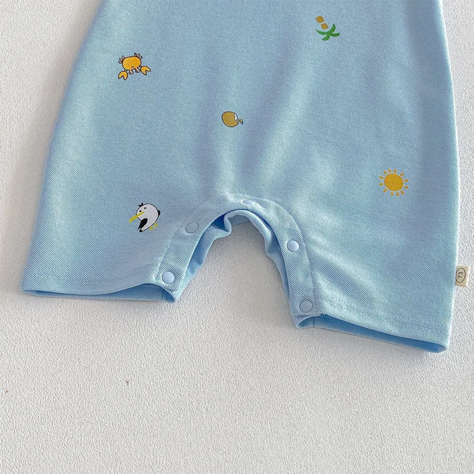 SunnyBaby – Bekväm och söt – Polo-body för spädbarn