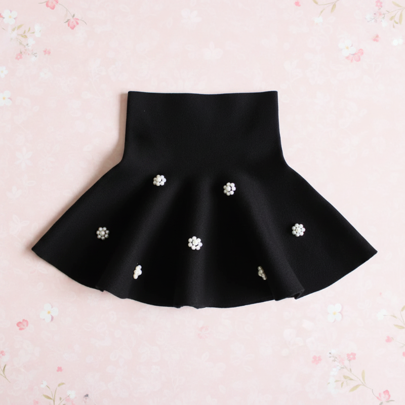 Girls Knitted Skirt – Komfort & stil – Barnkjol
