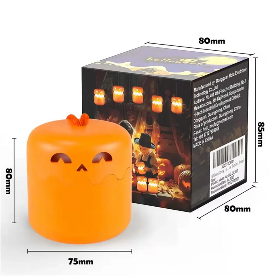 SpookyLight – Festligt & unikt – Halloween-pumpalampa