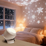 FrostyLight – Magiskt & stämningsfullt – roterande projektorlampa (jul & halloween)