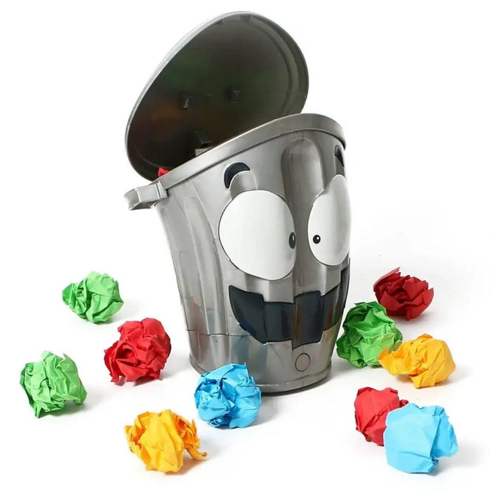 TrashDash – Interaktivt & roligt – Elektroniskt papperskorgsspel