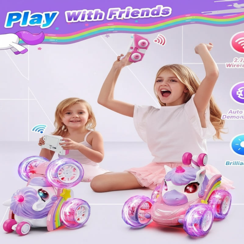 GlowRide – Färgglad och aktiv – Unicorn RC-bil