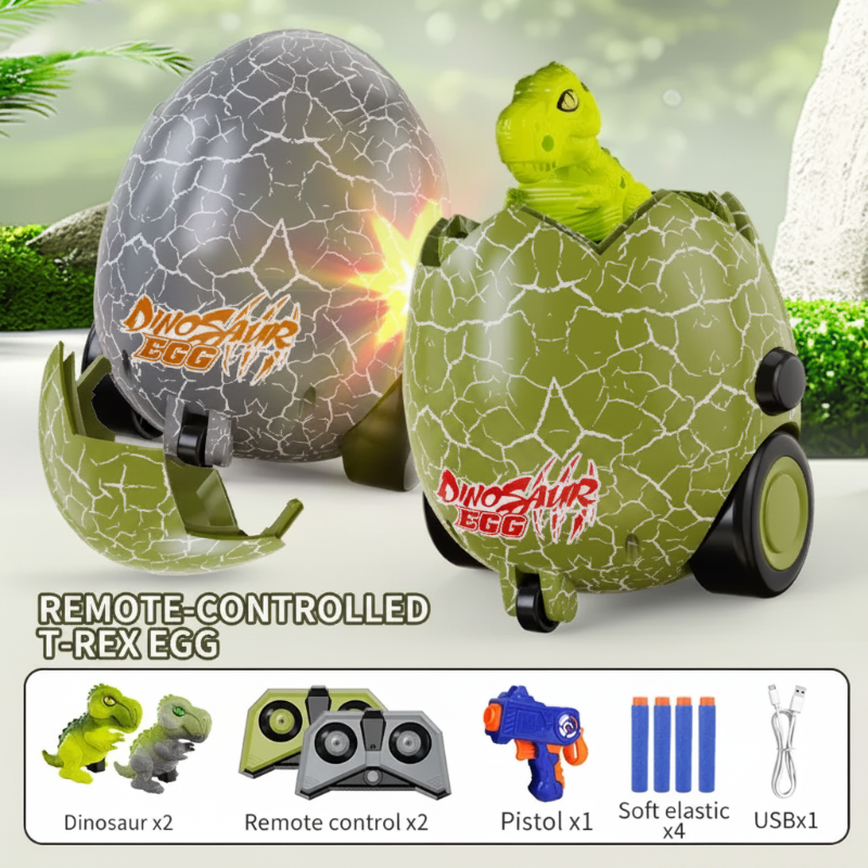 RoarPlay – Spännande & interaktivt – RC-dinosaurieägg