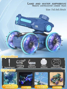 Aqua Racer™ – Dubbelt så tufft – RC Amfibie racerbil
