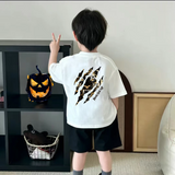 WildRoar – Roligt & avslappnat – Barn-T-shirt med tigertryck