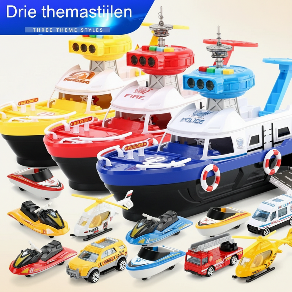 PlayHarbor – Musikalisk & interaktiv – leksaksbåt med ljus och ljud