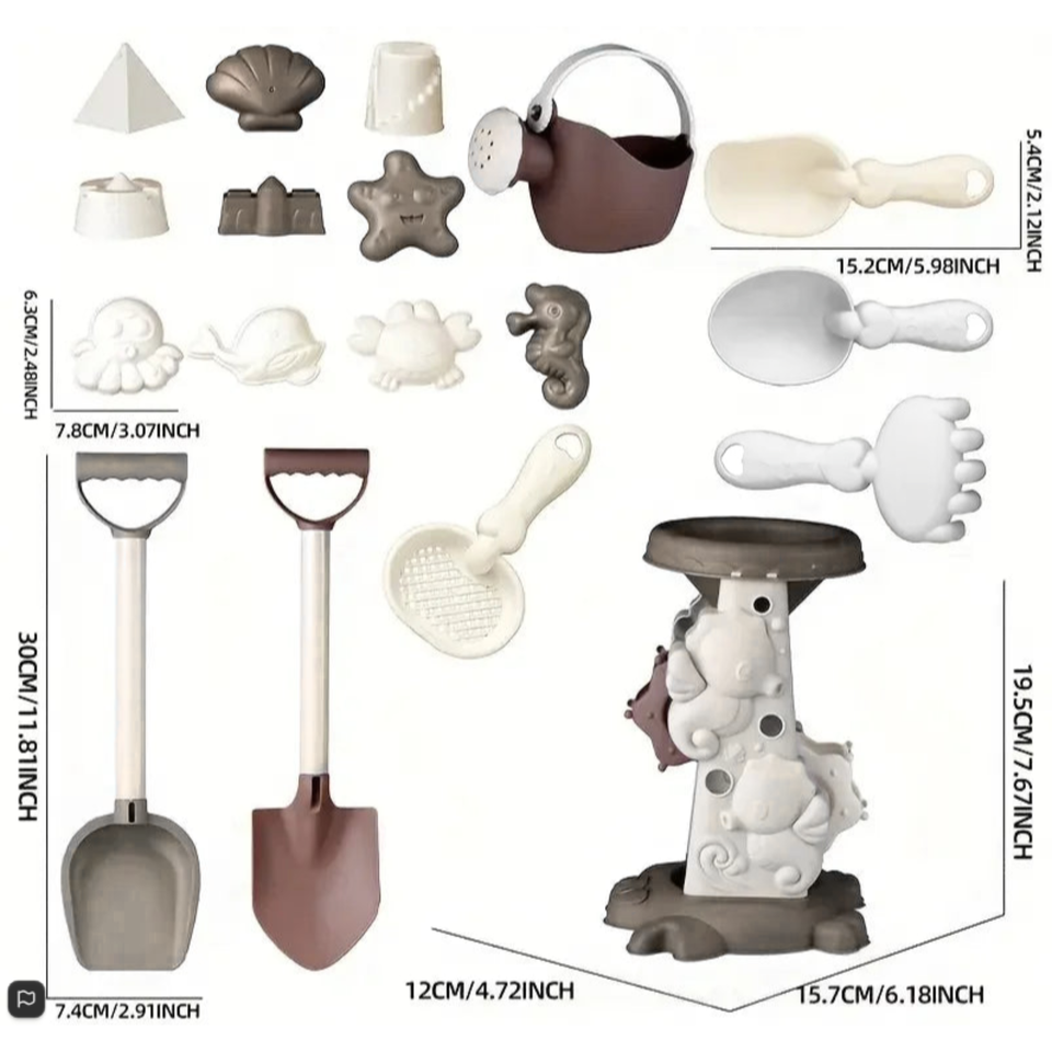 Beach Set™ - Uppmuntrar kreativitet och färdigheter - Beach Fun Set för barn