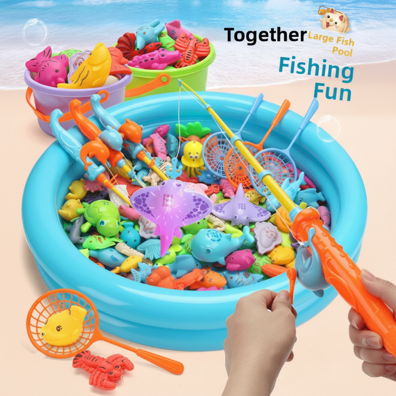 Fishing Game – Lärande och upptäckt – Magnetiskt fiskespel