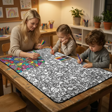 ColorFun – Kreativt & lärorikt – Stor målarfilt