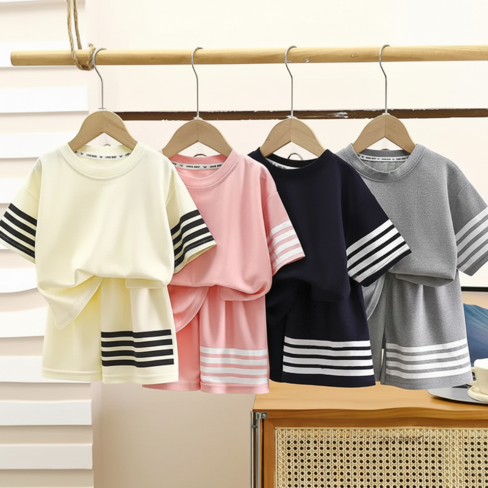 MiniSport – Sport & fritid – 2-delat set med shorts och T-shirt
