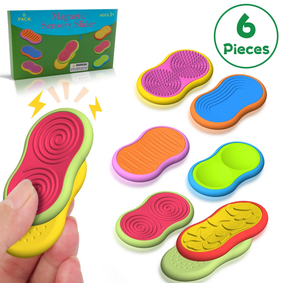 SensorySlide – Lugnande & interaktivt – magnetiska fidget-leksaker