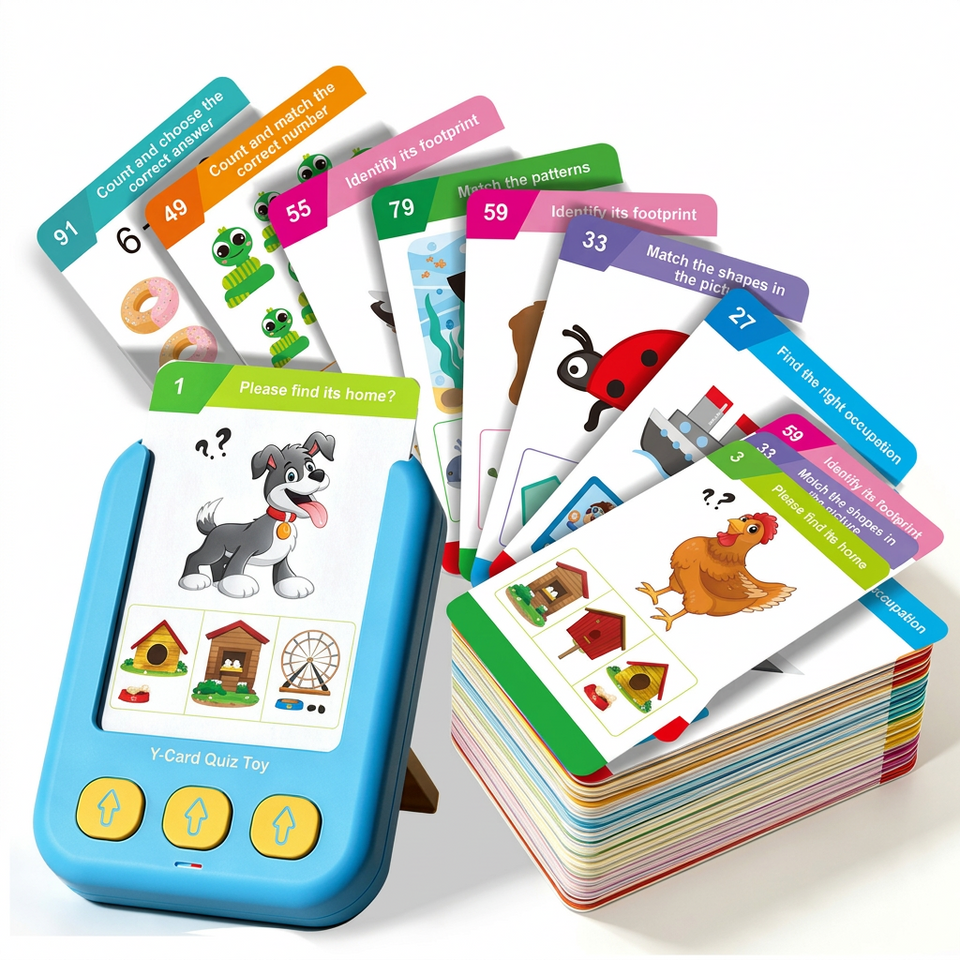 TalkyCards – Interaktivt & pedagogiskt – Talande flashkort för barn