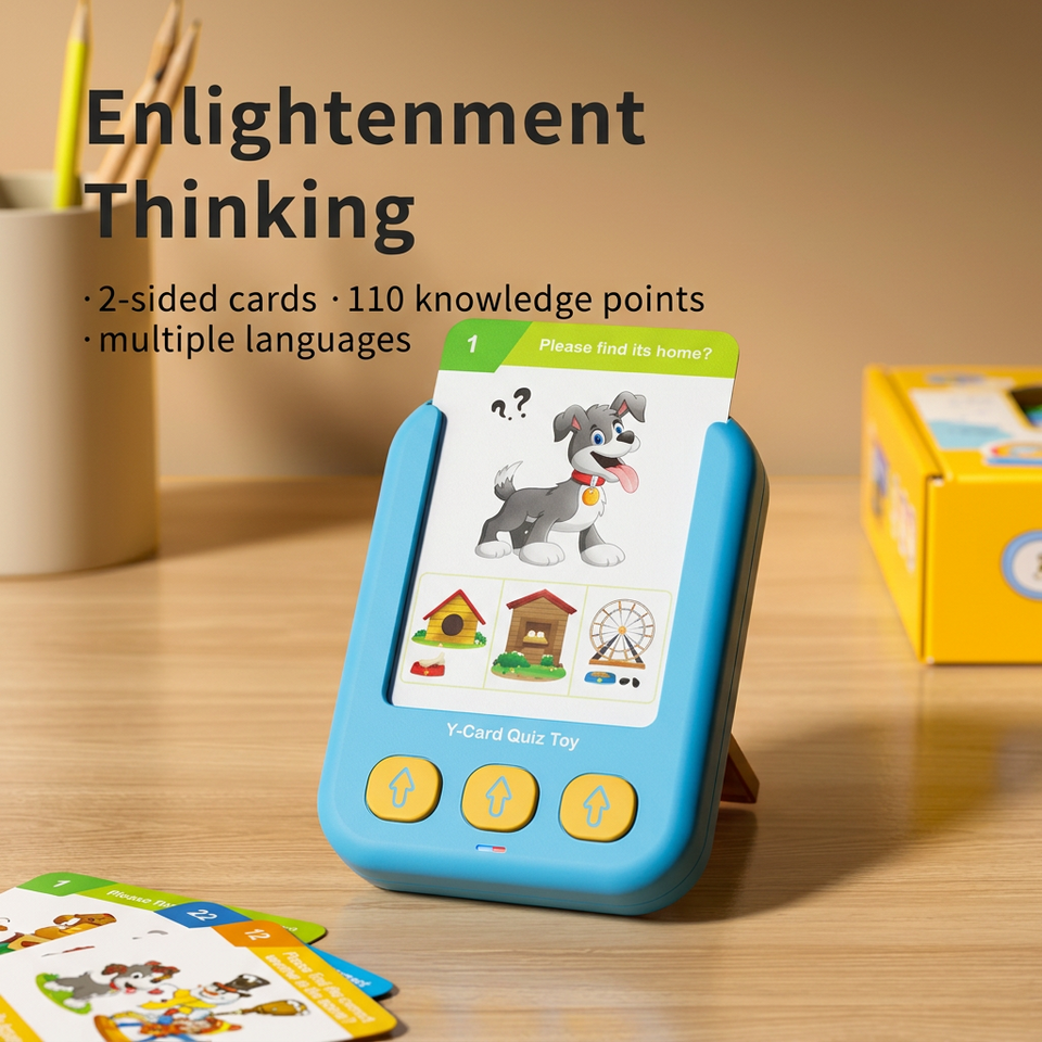 TalkyCards – Interaktivt & pedagogiskt – Talande flashkort för barn
