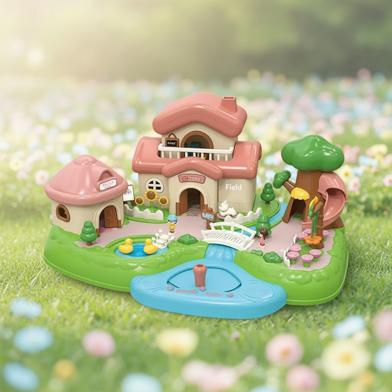 Magnetic Princess Castle – Kreativt & magiskt – magnetiskt dockhus-lekset